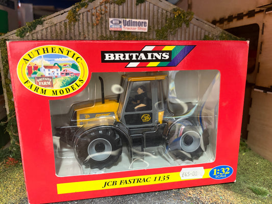 Vintage Britains JCB Fastrac 1135 Tractor 9440 BOXED Obsolete 1:32 Scale (1997)