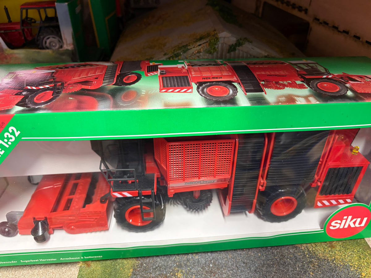 Vintage Siku 4055 Holmer Terra Dos Sugar Beet Harvester 1999 1:32 – Boxed Obsolete