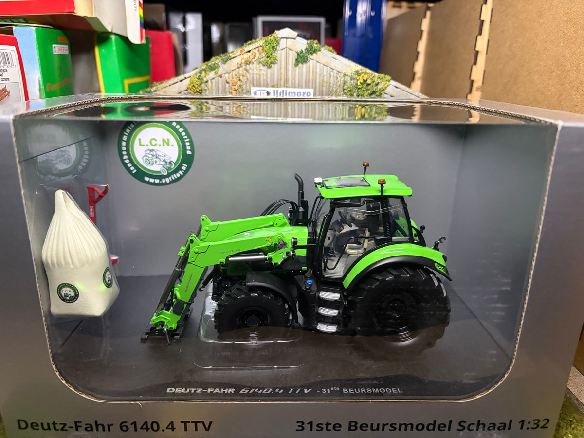 LCN 2026 31st Show Model – Deutz-Fahr 6140.4 Front Loader Tractor – Universal Hobbies 1:32 Scale Boxed