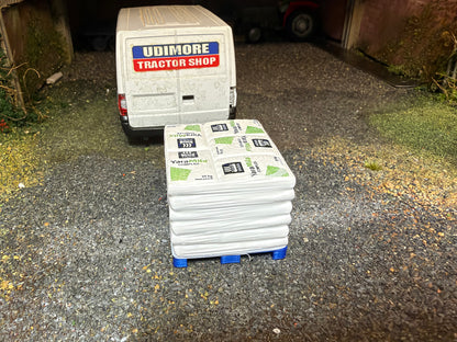 Pallet of YaraMila Complex 50kg Fertiliser Bags – 1:32 Scale