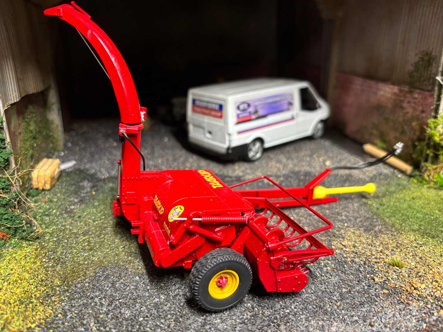 Taarup 605b Scratch built trailed Forage harvester 1:32 scale