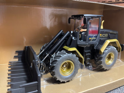 Limited Edition BLACK GOLD JCB 435S Agri Wheel Loader 1:32 scale boxed Siku 3663S new