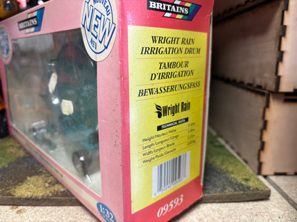 09593 Vintage Britains Wright Rain Irrigation Drum 1:32 scale faded box