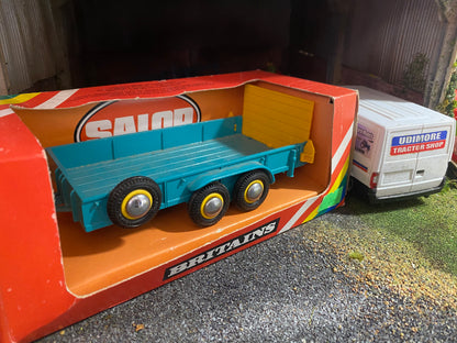 9553 Vintage Salop low loader trailer 1:32 scale boxed