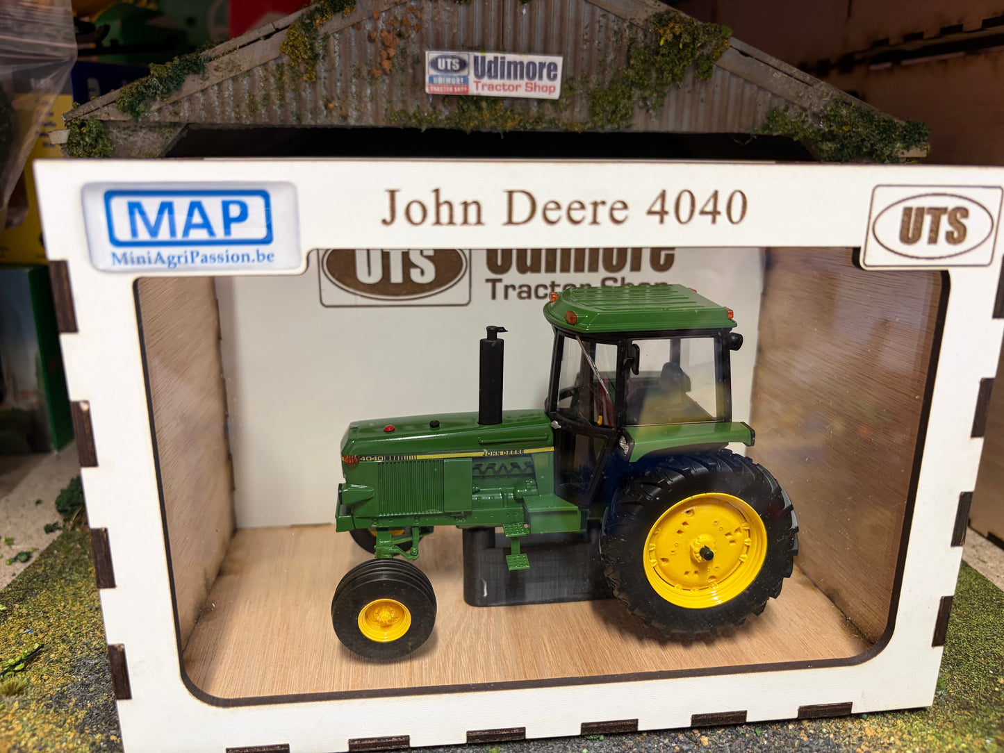 MAP Miniagripassion John Deere 4040 2wd Tractor (European Spec) Scratch built COLLECTION ONLY 1:32 scale