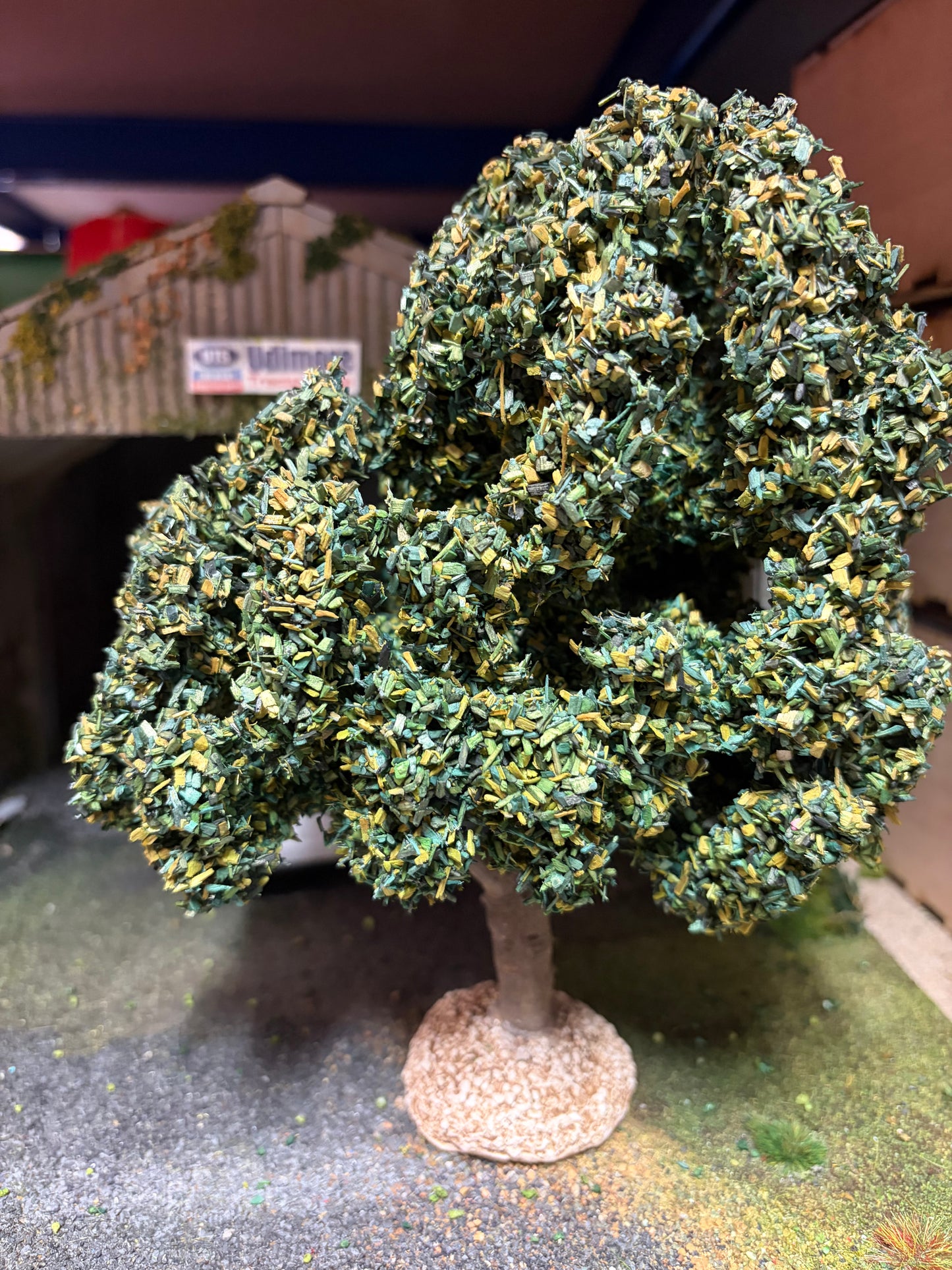 05619 Hand Made Tree 18cm Artisan32 1:32 scale diorama