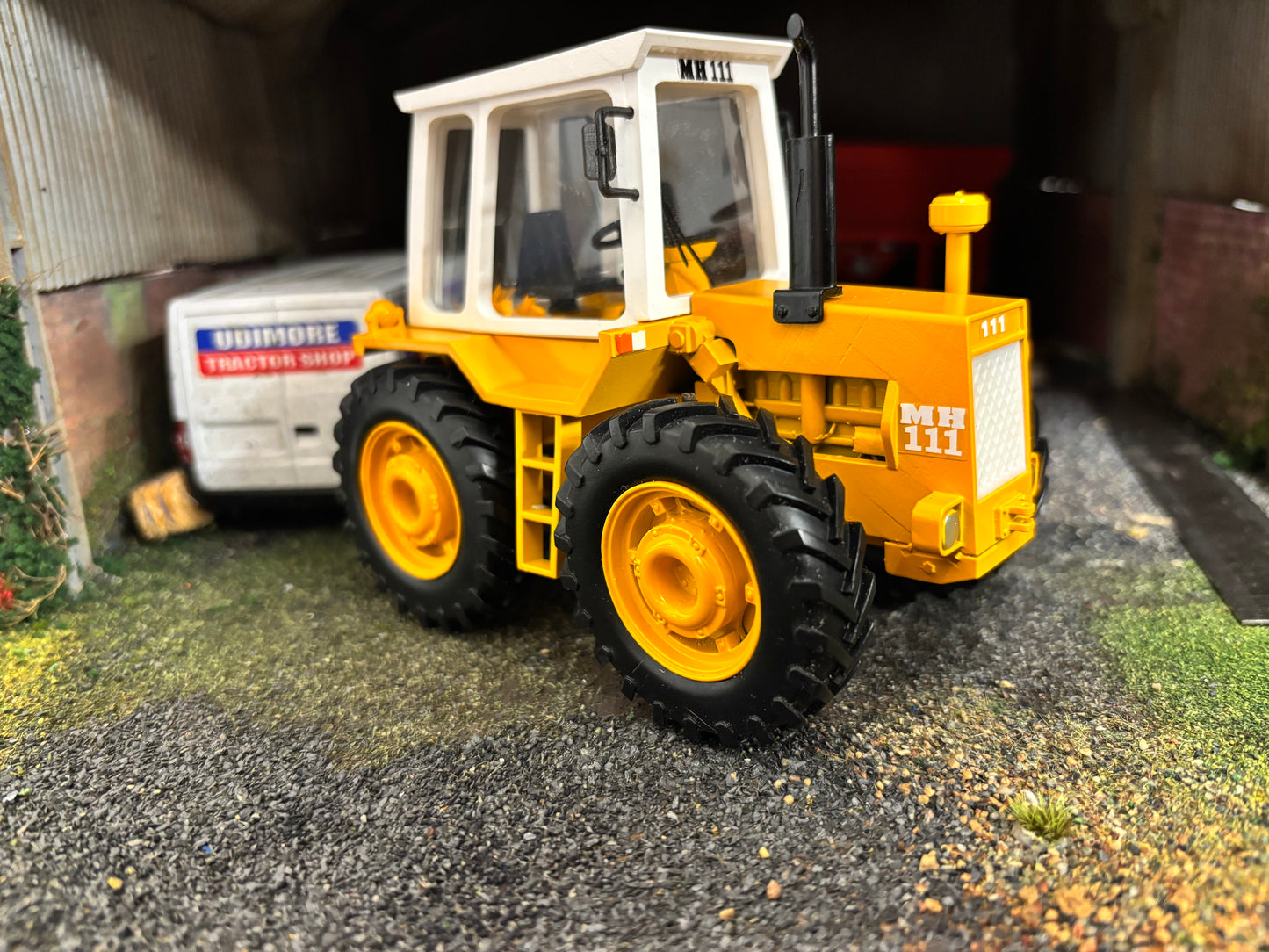 MH 111 Tractor Conversion Yellow wheels 2025 version 1:32 scale