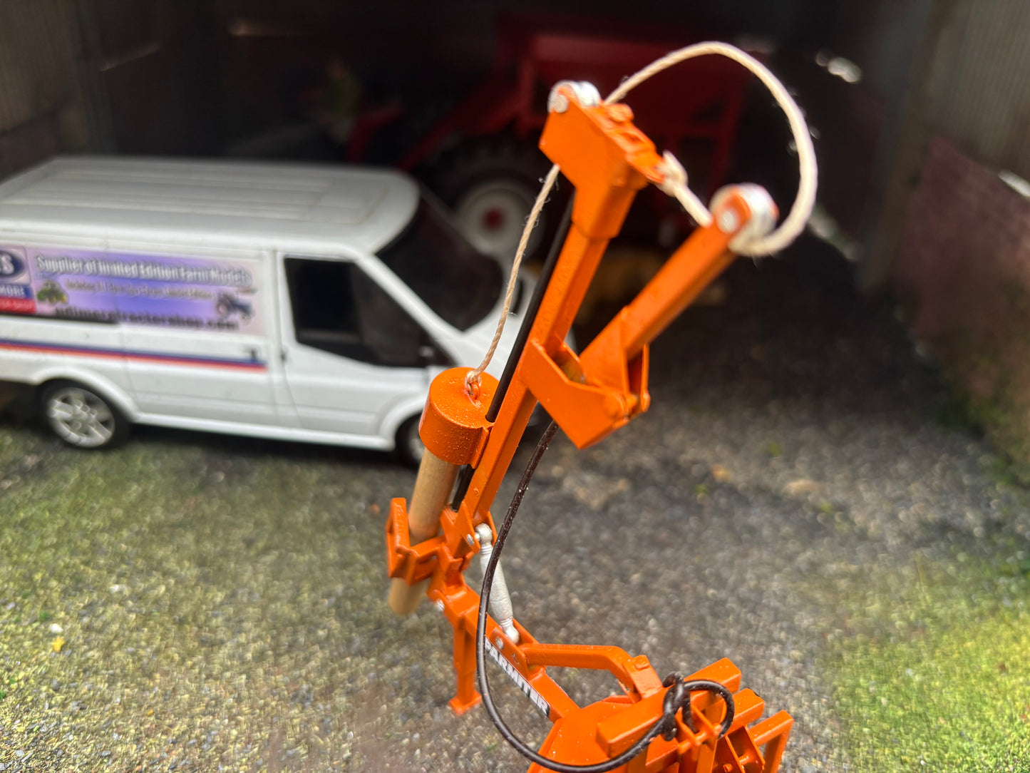 Parmiter Orange Post Driver Laser cut BRASS Scratch Built  1:32 scale BLR Models