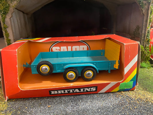 9553 Vintage Salop low loader trailer 1:32 scale boxed