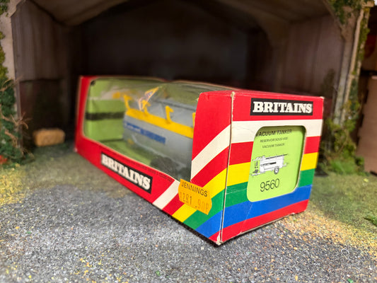 9560 Vintage Britains Alfa Laval Vacuum Slurry Tanker Rainbow box 1:32 scale obsolete