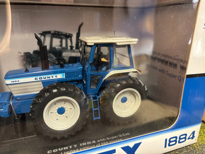 Limited Edition Universal Hobbies County 1884 Super Q Cab tractor BOXED 1.32 scale UH4294