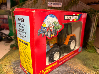 Vintage Britains 9493 Renault 103-54 Tractor Black Links 1996/97 1:32 – Boxed