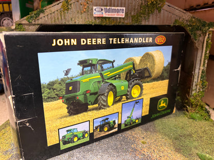 Britains 40062 John Deere 3200 Telehandler 2002 Version 1:32 – Dealer Box Obsolete
