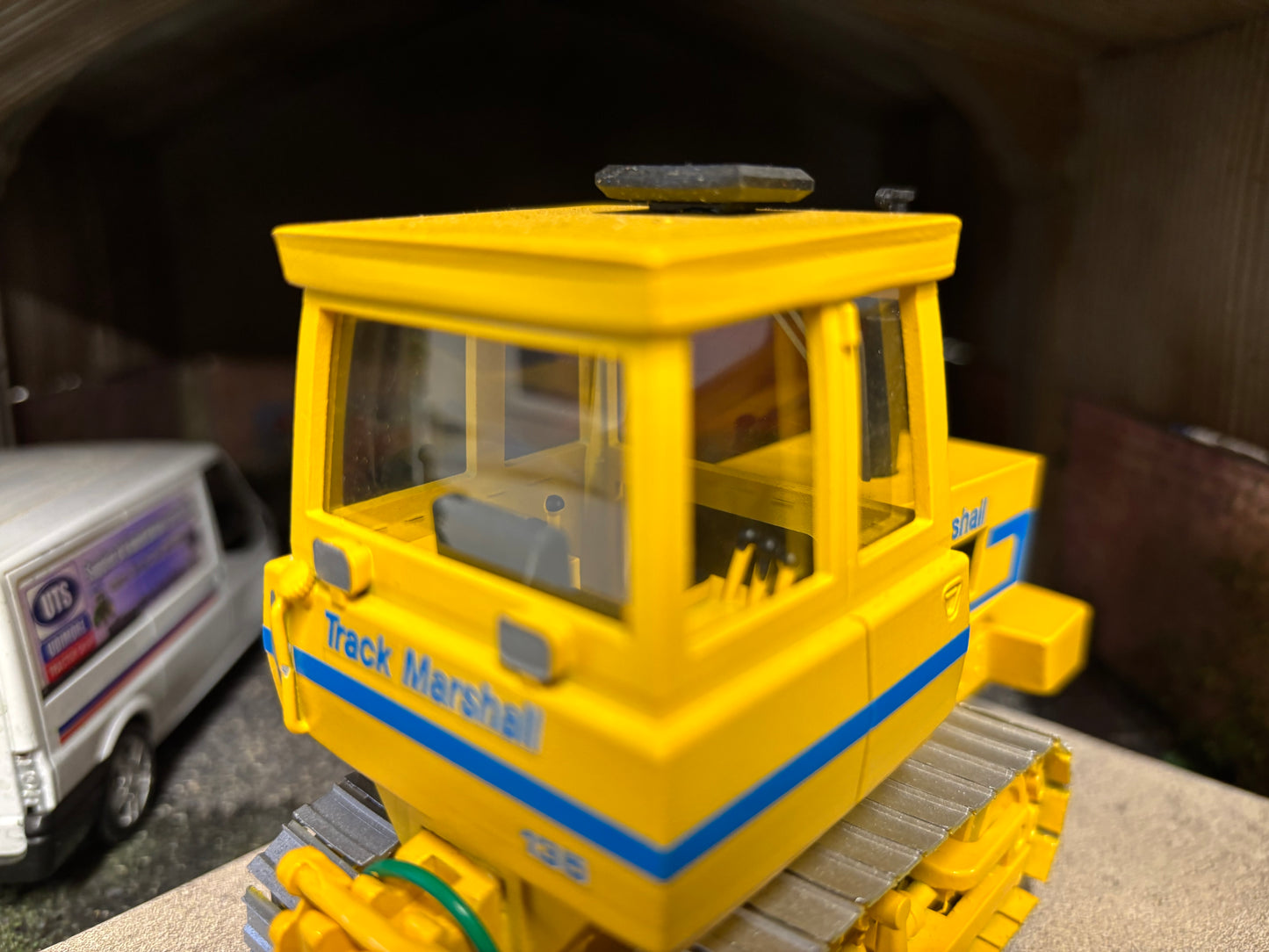 Track Marshall 135 Tractor TM135 1:32 scale Scratchbuilt