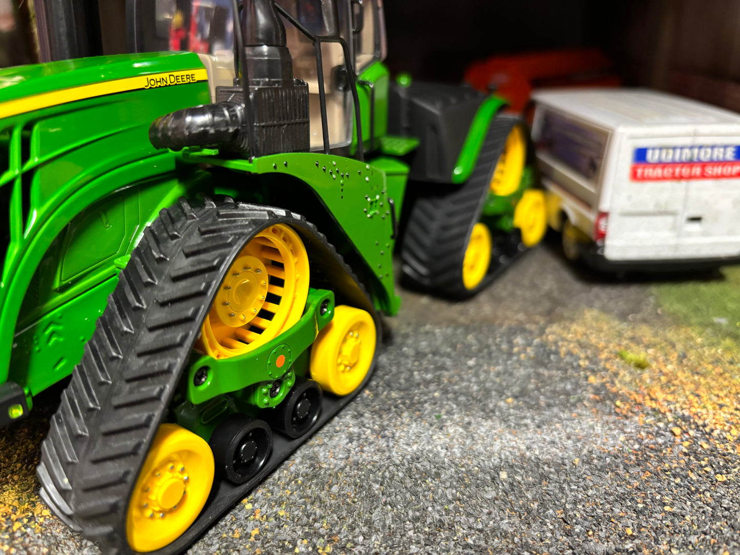 Wiking John Deere 9620RX tracked tractor 1:32 scale Boxed Precision model tracks