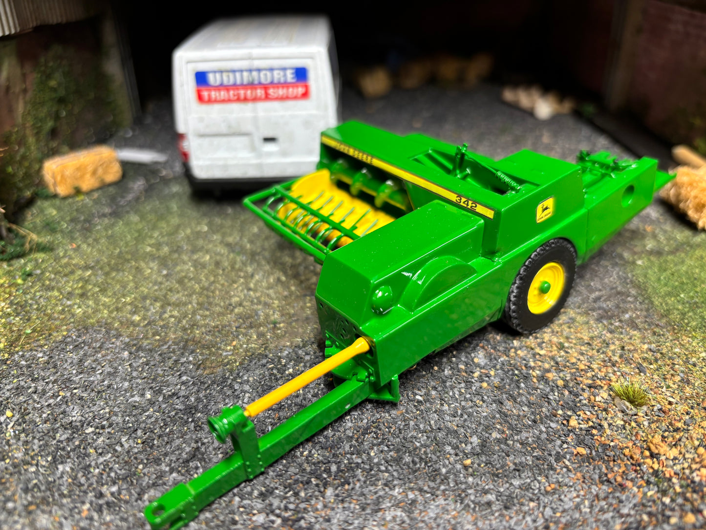 John Deere 342 Baler Scratch built COLLECTION ONLY 1:32 scale