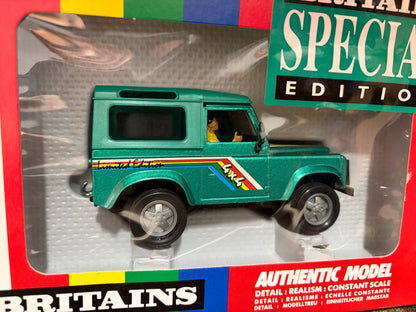 Vintage Britains Limited edition Land Rover Special Edition 1:32 Scale Boxed Obsolete - 5946