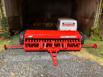 Massey Ferguson MF 30 Seed Drill 4 metre version 1.32 scale Silver wheels