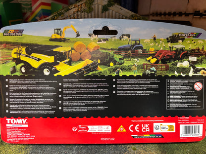43096 Britains 17 animal set Cows sheep pigs etc 1:32 BOXED