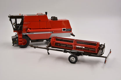 Limited Edition VKA Models Massey Ferguson MF21 Combine Harvester BOXED 1:32 Scale – Collection Only