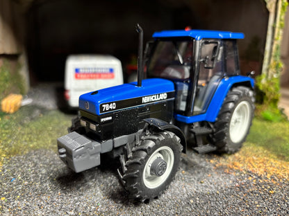 New Holland 7840 Tractor front weight Blue Roof grey chassis Tractor Conversion 1:32 scale