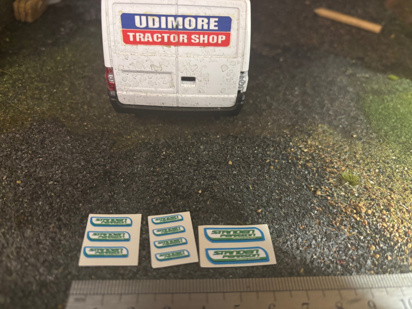 Standen Pearson Farm Machinery pre cut High quality vinyl 9 decals Potato destoner equipment stickers 1:32 scale