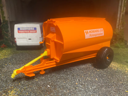 Scratch built Howard 250 mk 1  Rotaspreader scale 1:32 scale 2nd VERSION Manure muck
