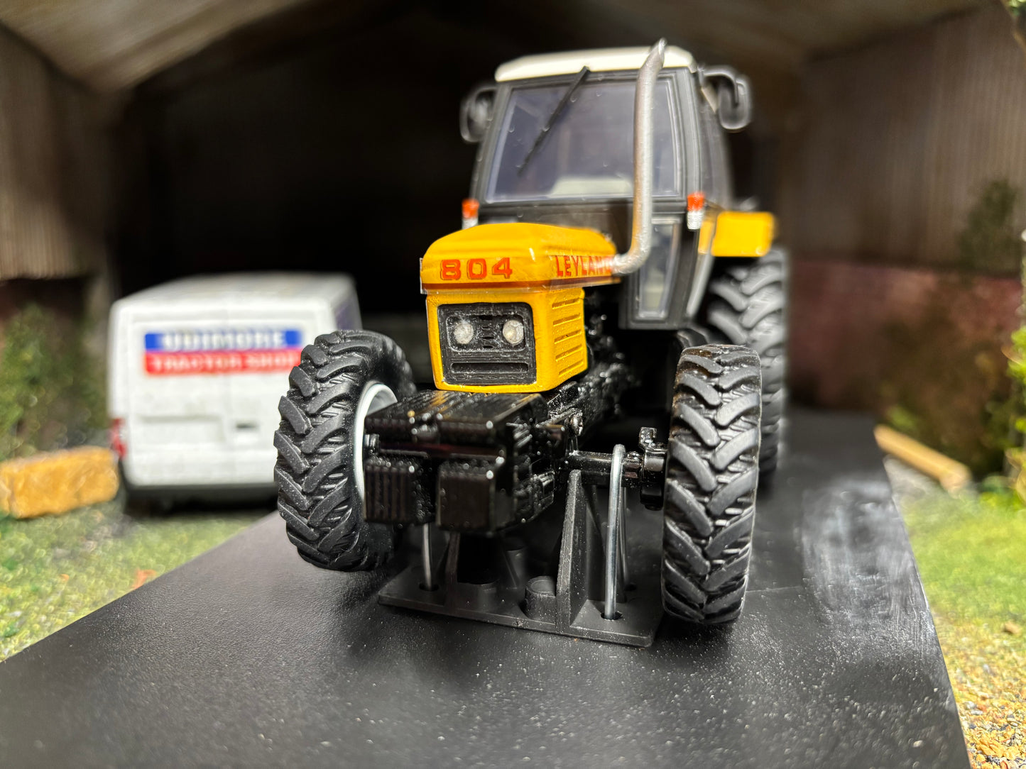 1981 Harvest Gold Leyland 804 Tractor Conversion version 1:32 scale