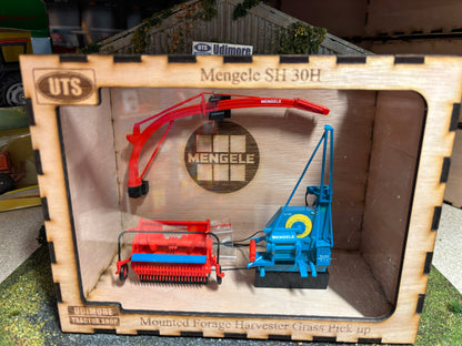 Mengele SH 30H Trailed Forage Harvester Grass Pick up header Scratch built COLLECTION ONLY 1:32 scale