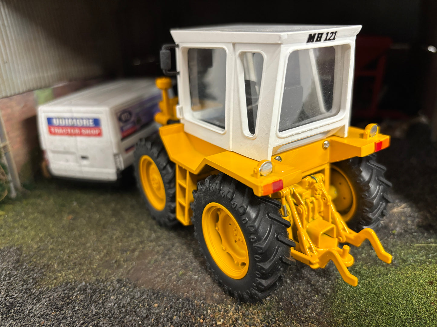 MH 121 Series III 3 Tractor Conversion Yellow wheels 2025 version 1:32 scale