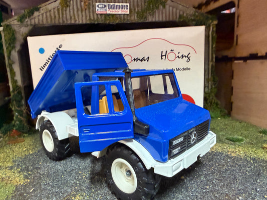 Limited Edition Thomas Höing Mercedes-Benz Blue Unimog U1500 SIKU 1:32 Scale Boxed