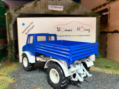 Limited Edition Thomas Höing Mercedes-Benz Blue Unimog U1500 SIKU 1:32 Scale Boxed