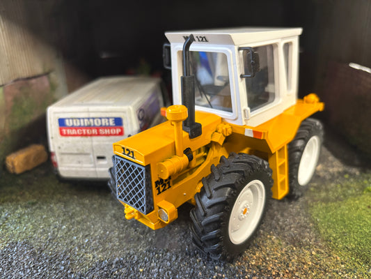 MH 121 Series III 3 Tractor Conversion White wheels 2025 version 1:32 scale