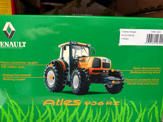 Universal Hobbies UH2203 Renault Atles 936 RZ Tractor 1:32 – 1st Country Box – Boxed Obsolete