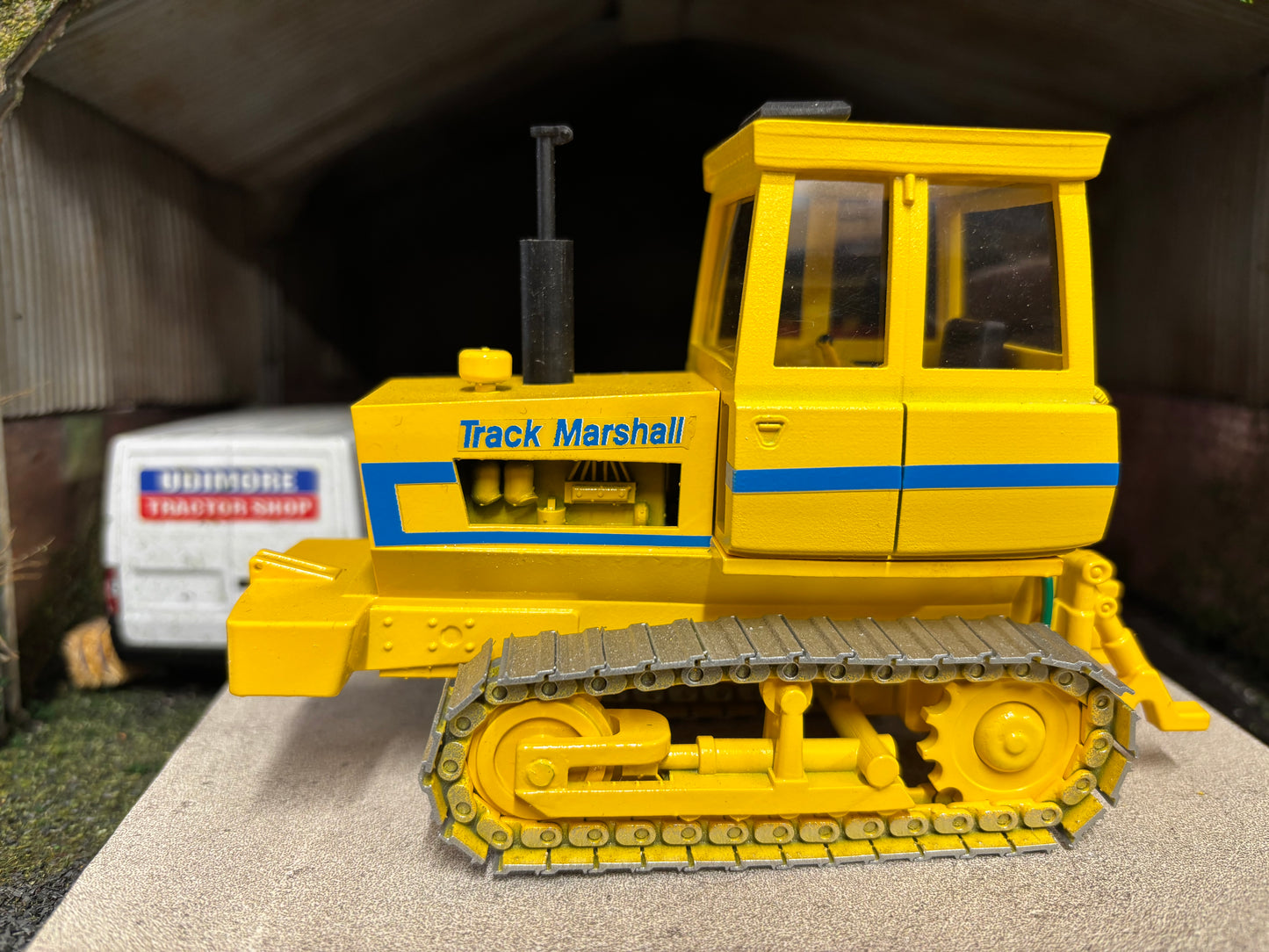 Track Marshall 135 Tractor TM135 1:32 scale Scratchbuilt