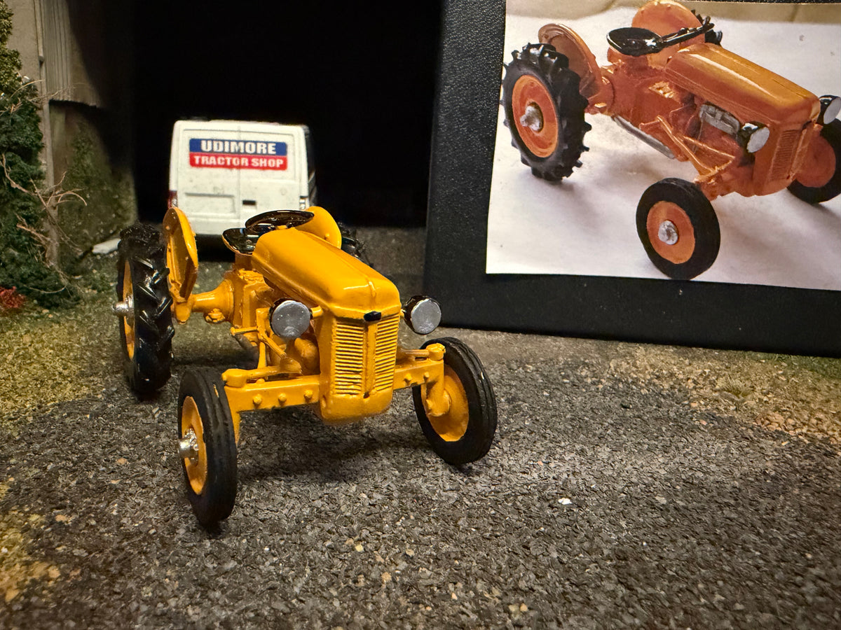 Scratch Built Yellow Ferguson 30 TE-20 Tractor 1:32 Scale – Boxed Handbuilt Metal Model