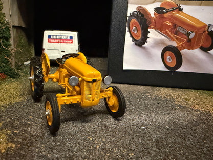Scratch Built Yellow Ferguson 30 TE-20 Tractor 1:32 Scale – Boxed Handbuilt Metal Model