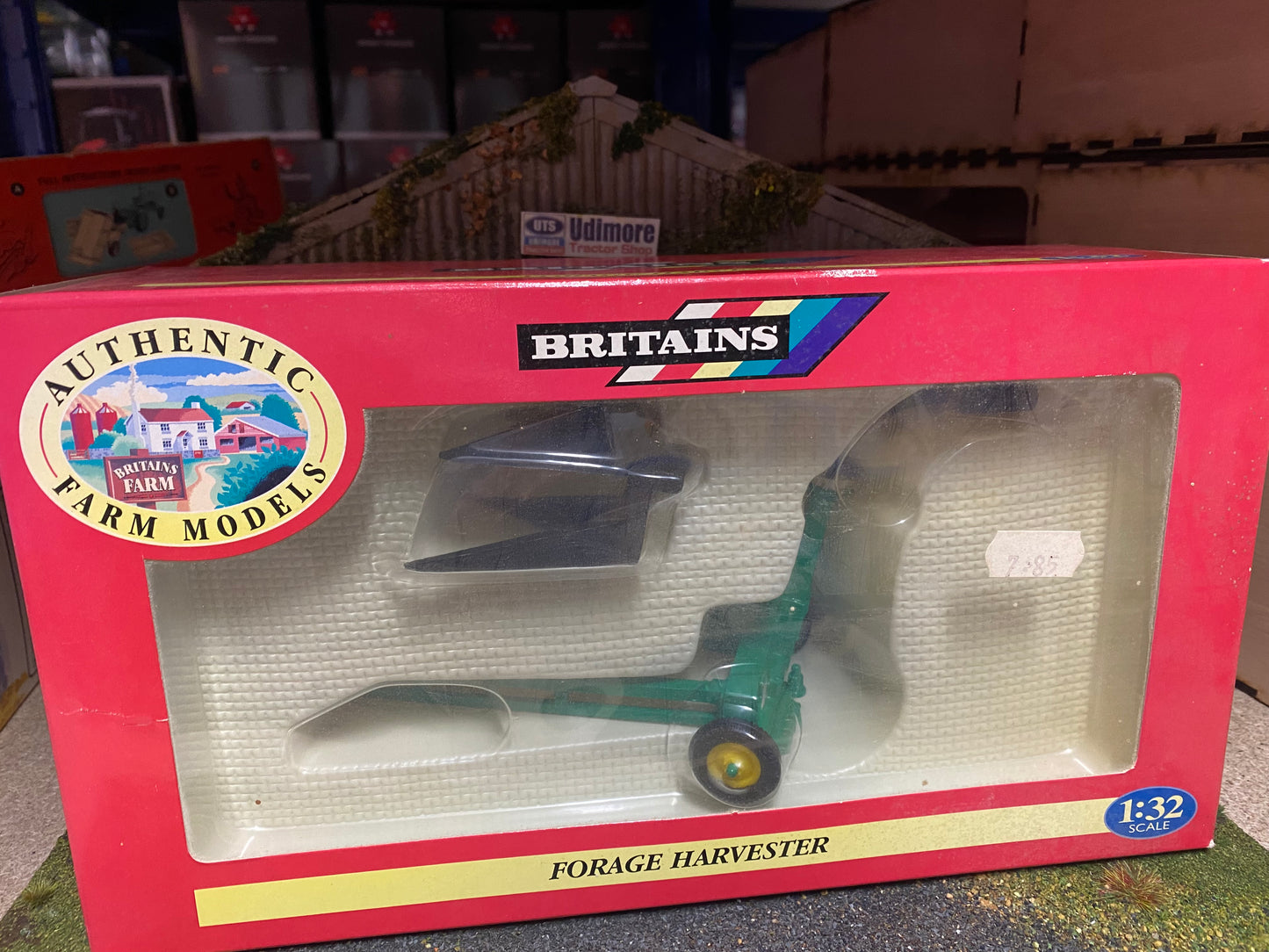 9542 Britains Trailed Forage Harvester 1:32 scale obsolete