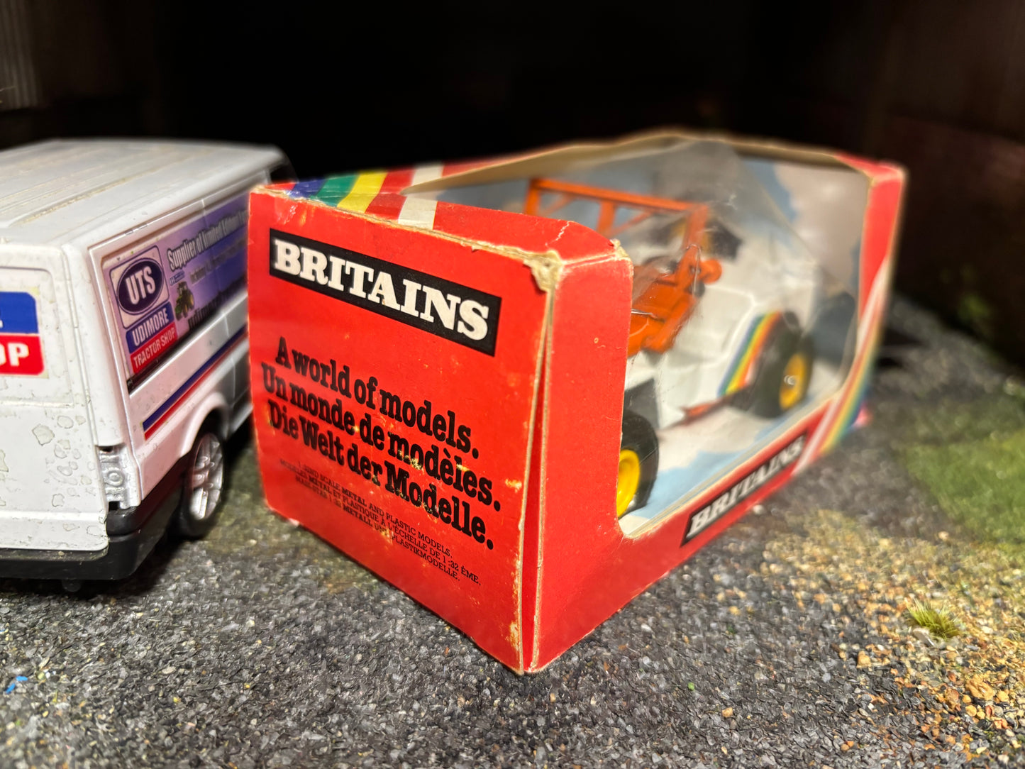 Britains Jeep 1:32 scale obsolete 9421