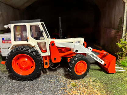 David Brown 1410 Tractor with front loader Conversion Muck,manure, Silage Fork  1:32 scale
