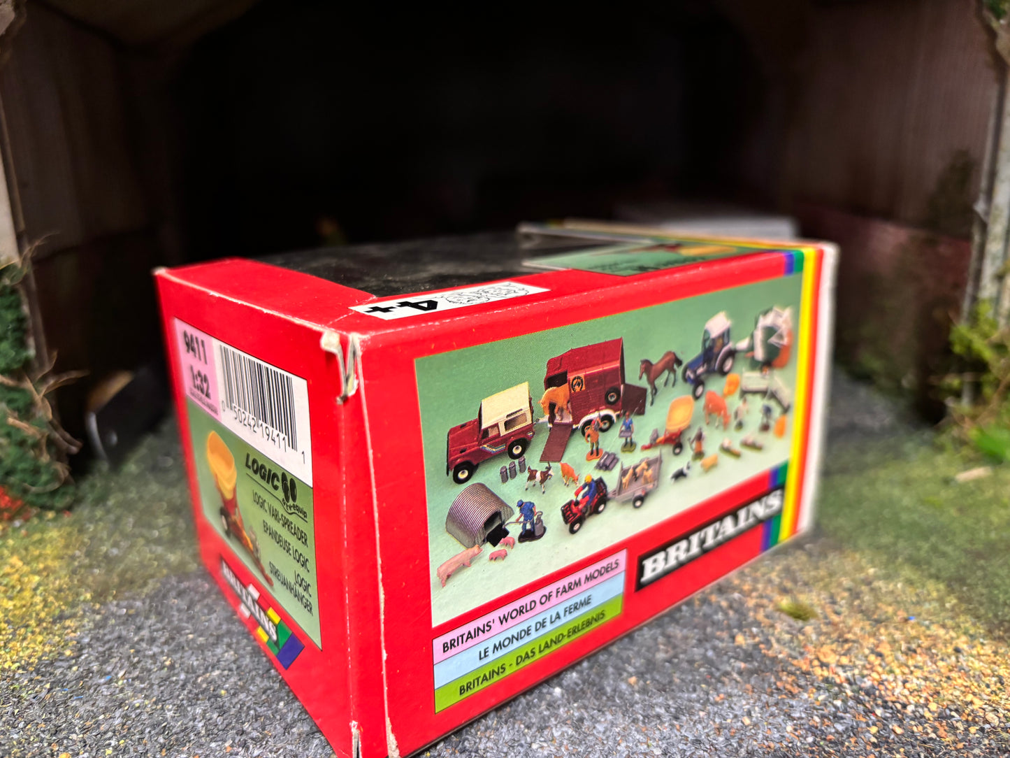9411 Vintage Britains Logic Vari Spreader 1:32 scale boxed obsolete