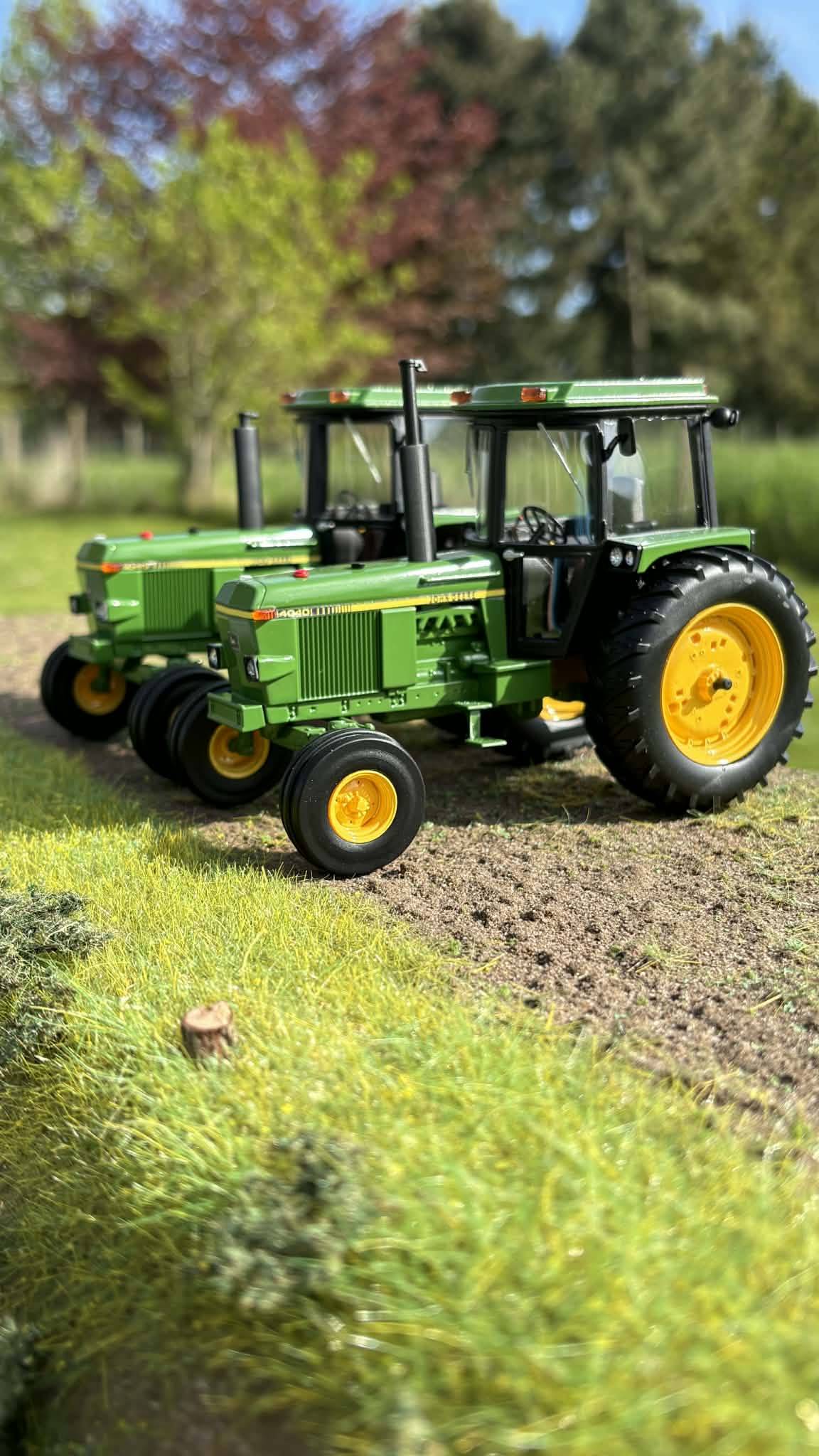PRE ORDER MAP Miniagripassion John Deere 4040 2WD Mk 2 tractors UK Spec 1:32 scale scratch-built collection models