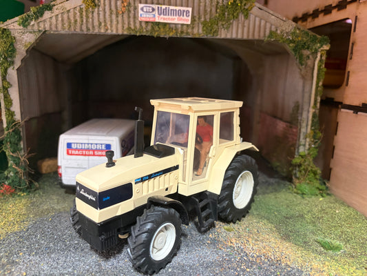 Vintage Britains Lamborghini 1706 Tractor 1:32 Scale Obsolete Final Version with Steering (1990–1992)