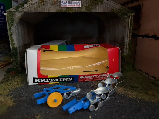 Vintage Britains Plough set 1:32 scale boxed 9546 obsolete