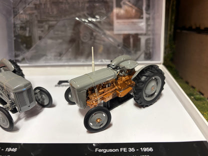 Universal Hobbies Ferguson FE35 Tractor & Ferguson TE 20 Set UH5206 Limited Edition Obsolete 1:32 Scale