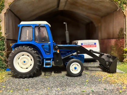 Ford 6600 2wd Tractor with front loader Conversion Muck,manure, Silage Fork 1:32 scale