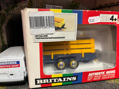 9555 Vintage Britains Animal Trailer 1:32 scale obsolete