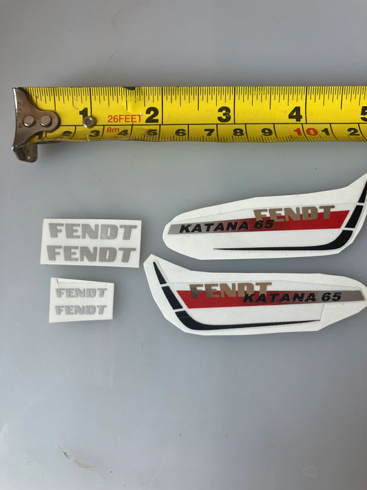 Fendt Katana 65 decals Professional pre cut high quality vinyl decals farm machinery decals Image