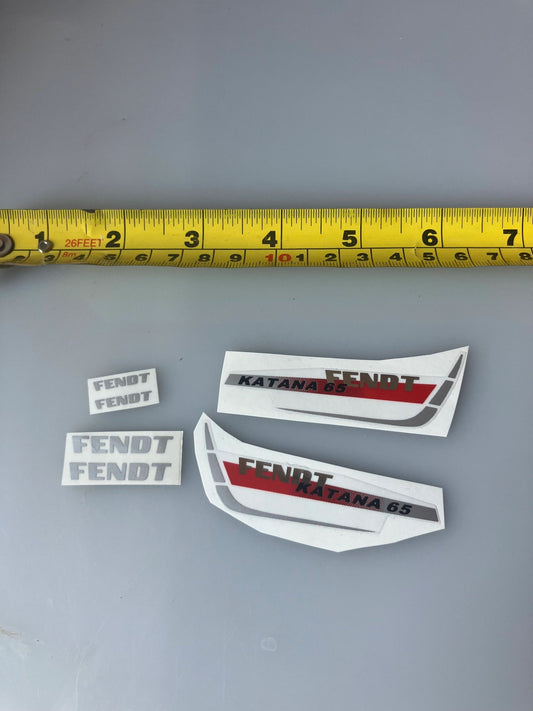 Fendt Katana 65 decals Professional pre cut high quality vinyl farm machinery decals Image