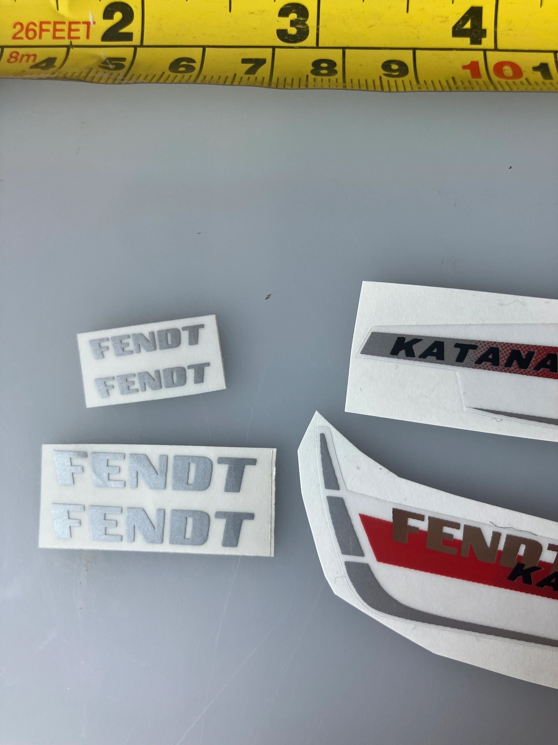 Fendt Katana 65 decals Professional pre cut high quality vinyl farm machinery decals Image 3